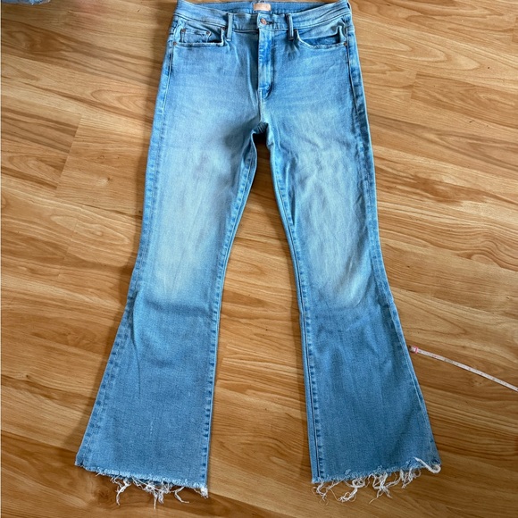 Awesome Mother Denim The Weekender Fray Jeans in California Cruiser - Sz 31 - Picture 1 of 9